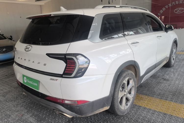 Used Hyundai Santa Fe 2023 Traveler 380T GDi Automatic Two-Wheel Drive GLX Elite Edition Rear Right 45 Deg