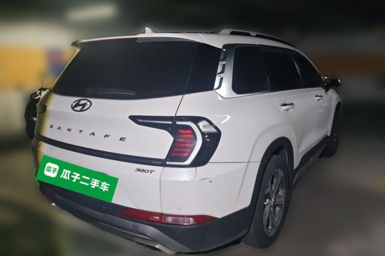 Used Hyundai Santa Fe 2023 Traveler 380T GDi Automatic Two-Wheel Drive GLX Elite Edition Rear Right 45 Deg