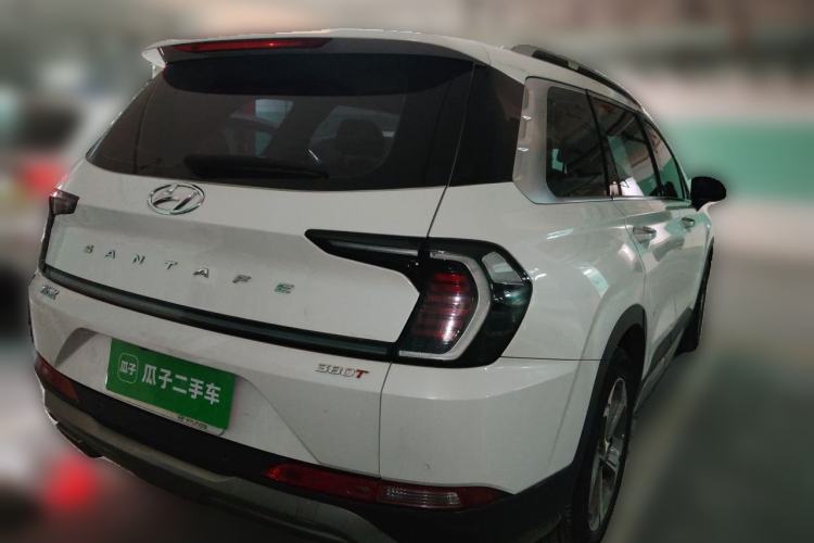 Used Hyundai Santa Fe 2023 Traveler 380T GDi Automatic Two-Wheel Drive GLX Elite Edition Rear Right 45 Deg