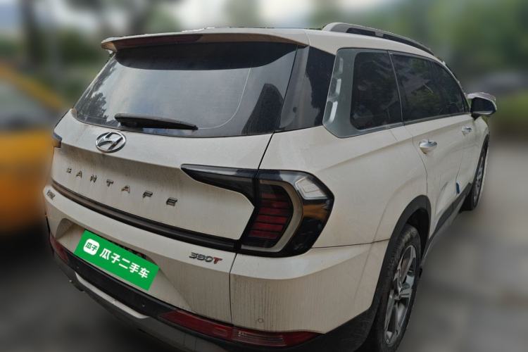 Used Hyundai Santa Fe 2023 Traveler 380T GDi Automatic Two-Wheel Drive GLX Elite Edition Rear Right 45 Deg