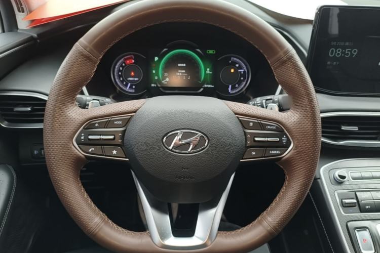 Used Hyundai Santa Fe 2023 Traveler 380T GDi Automatic All-Wheel Drive GLX HTRAC Elite Edition Steering Wheel