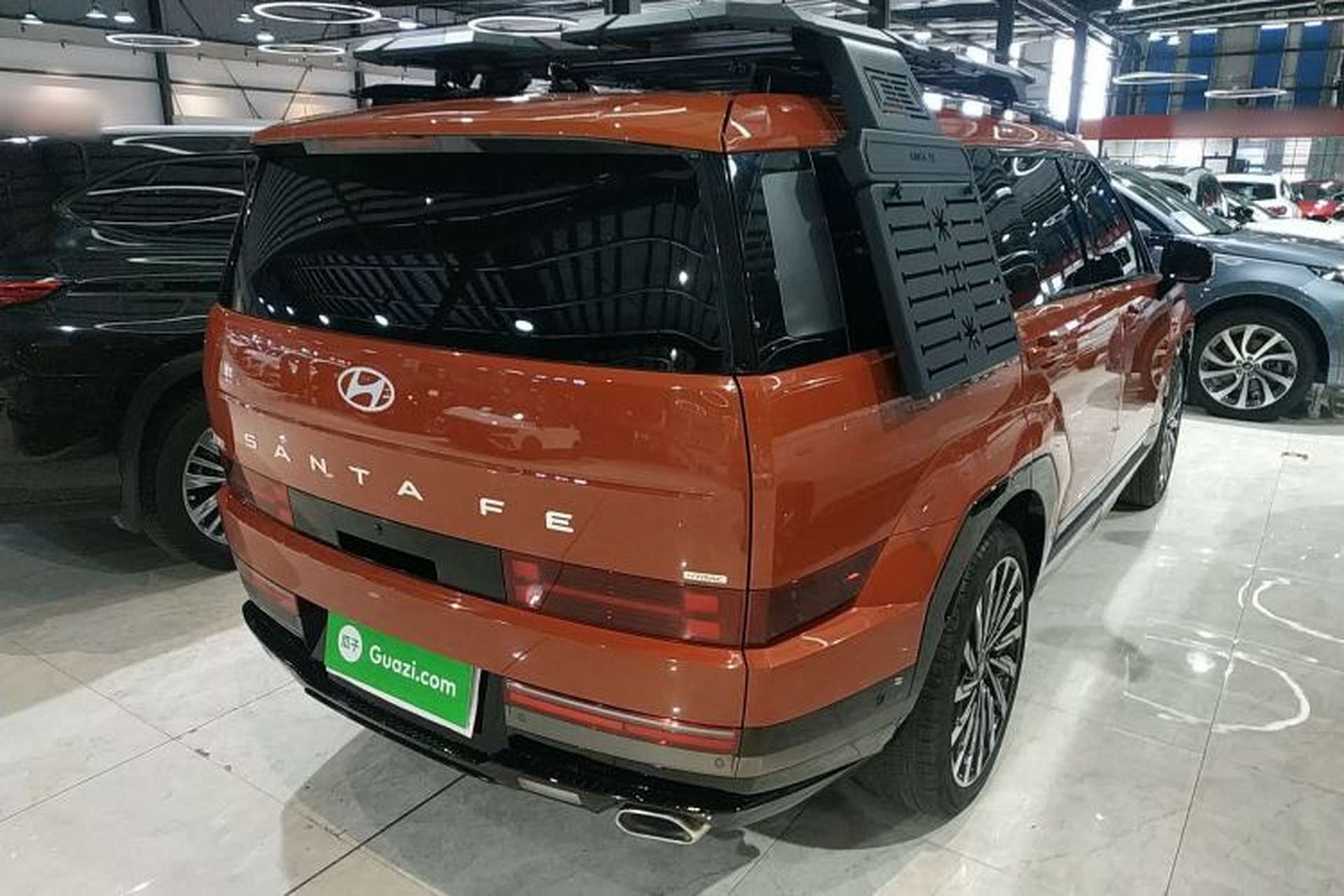 Used Hyundai Santa Fe 2024 2.0T Connoisseur Ultra Rear Right 45 Deg