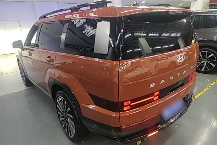 Used Hyundai Santa Fe 2024 2.0T Connoisseur Ultra Rear Left 45 Deg
