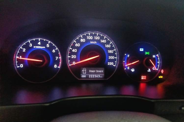 Used Hyundai Santa Fe Classic 2012 2.4 Luxury Edition 7-Seater Four-Wheel Drive Instrument Cluster
