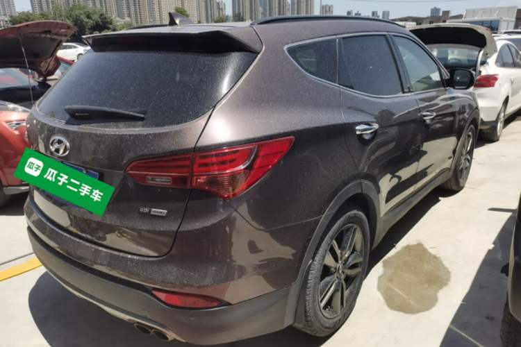 Used Hyundai Santa Fe Classic 2013 Revised Version 3.0L Four-Wheel Drive Flagship Edition Euro V Rear Right 45 Deg