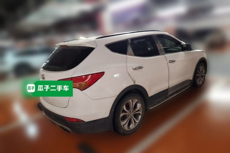 Used Hyundai Santa Fe Classic 2013 Revised Version 3.0L Four-Wheel Drive Deluxe Edition Euro IV Rear Right 45 Deg