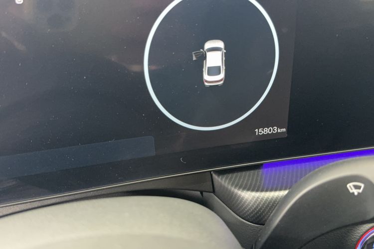 Used Hyundai Sonata 2024 2.0T N Line Air Odometer Close Up
