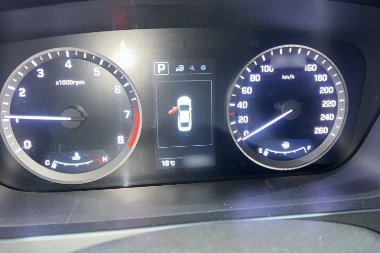 Used Hyundai Sonata 2015 1.6T GLX Advanced Model Instrument Cluster