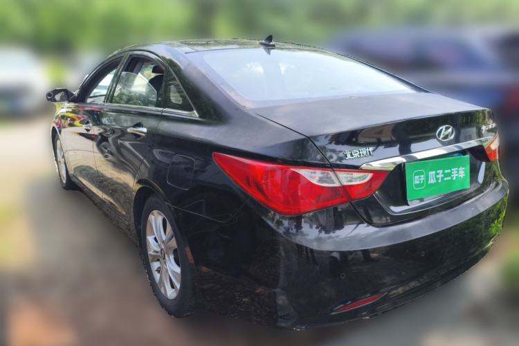 Used Hyundai Sonata 2011 2.0L Automatic Luxury Edition Rear Left 45 Deg