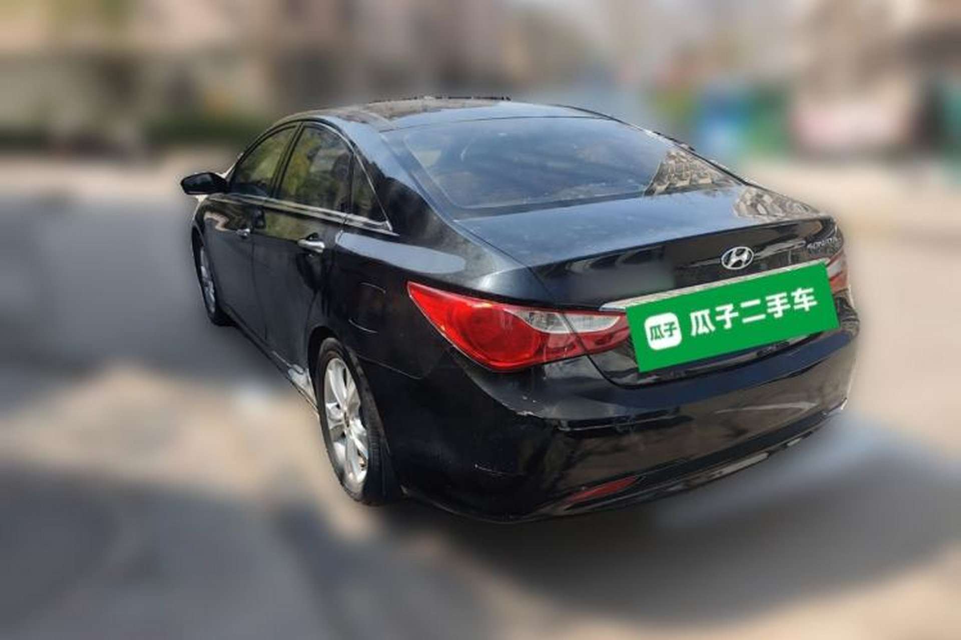 Used Hyundai Sonata 2011 2.0L Automatic Luxury Edition Rear Left 45 Deg