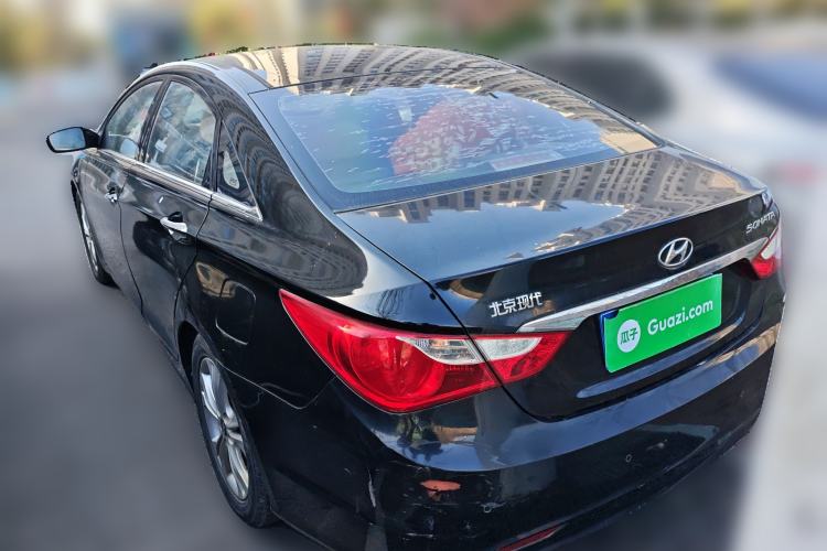 Used Hyundai Sonata 2011 2.0L Automatic Luxury Edition Rear Left 45 Deg