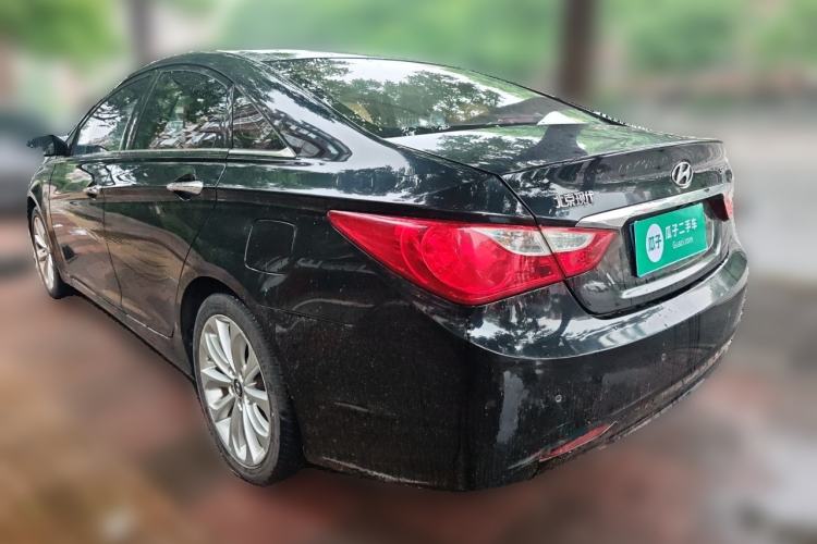 Used Hyundai Sonata 2011 2.0L Automatic Prestige Edition Rear Left 45 Deg