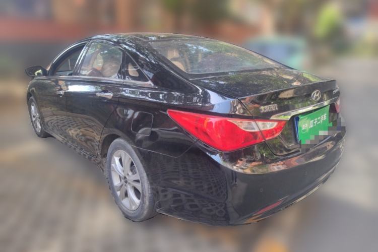 Used Hyundai Sonata 2011 2.0L Automatic Luxury Edition Rear Left 45 Deg