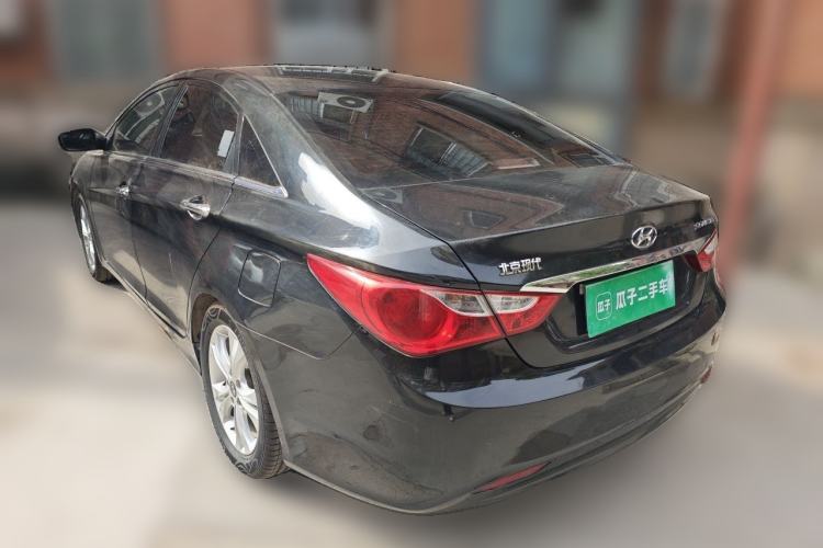 Used Hyundai Sonata 2011 2.0L Automatic Luxury Edition Rear Left 45 Deg