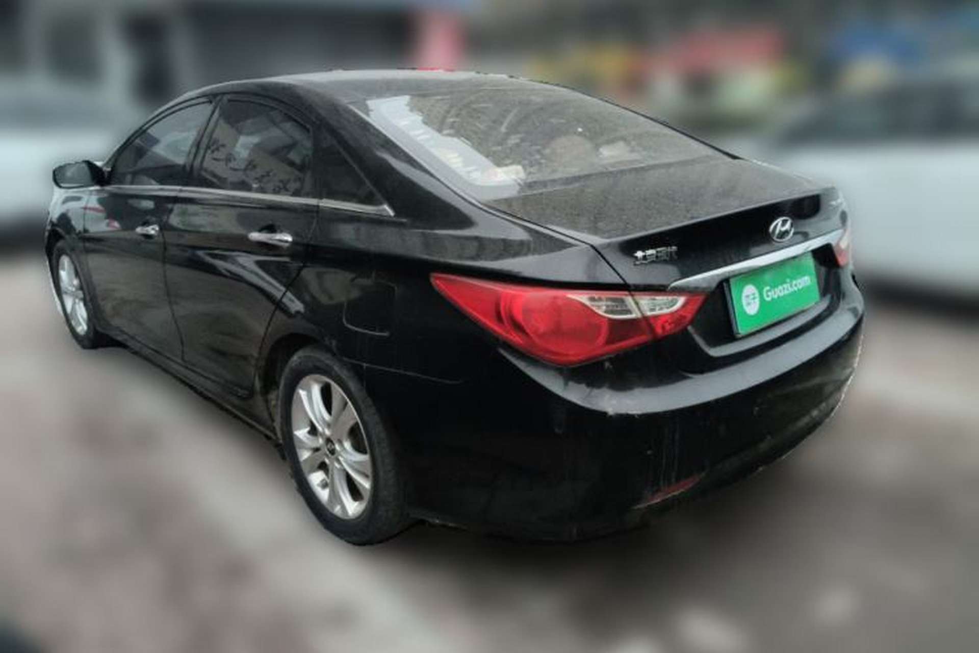 Used Hyundai Sonata 2011 2.0L Automatic Luxury Edition Rear Left 45 Deg
