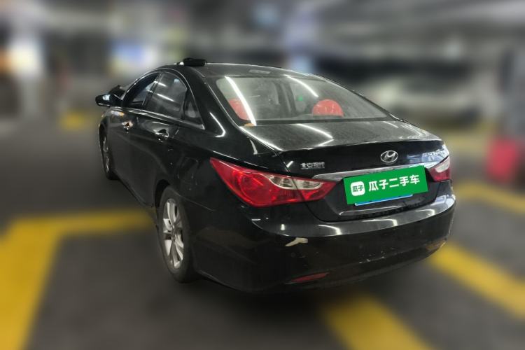 Used Hyundai Sonata 2011 2.0L Automatic Prestige Edition Rear Left 45 Deg