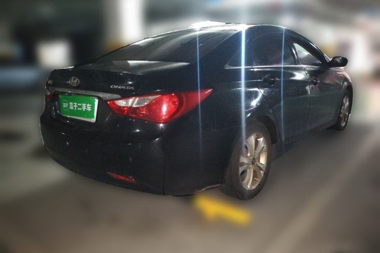 Used Hyundai Sonata 2011 2.0L Automatic Leading Edition Rear Right 45 Deg
