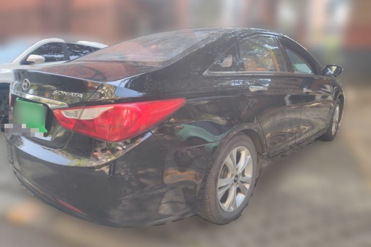 Used Hyundai Sonata 2011 2.0L Automatic Luxury Edition Rear Right 45 Deg