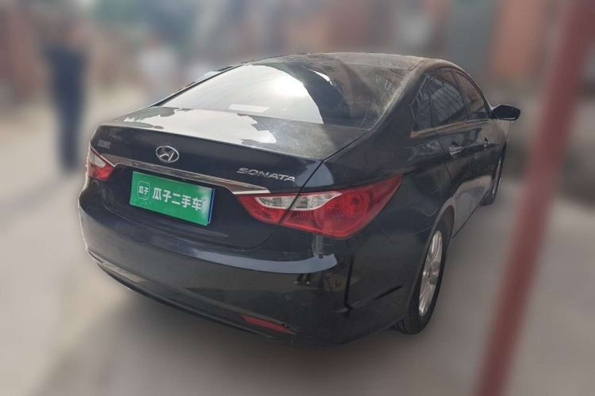 Used Hyundai Sonata 2011 2.0L Automatic Luxury Edition Rear Right 45 Deg