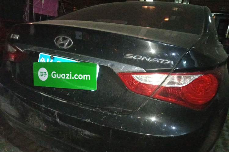 Used Hyundai Sonata 2011 2.0L Automatic Luxury Edition Rear