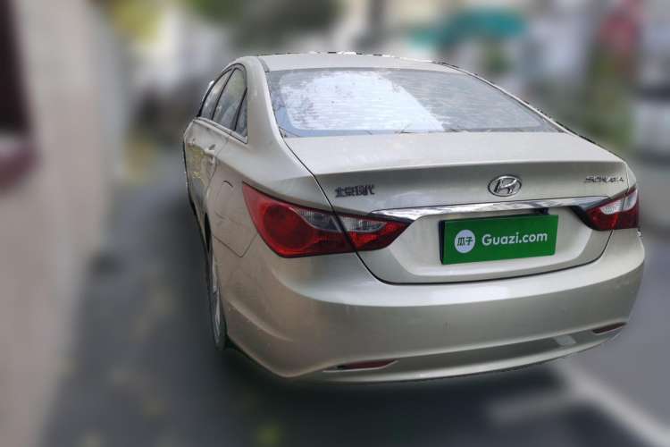 Used Hyundai Sonata 2011 2.0L Automatic Leading Edition Rear Left 45 Deg