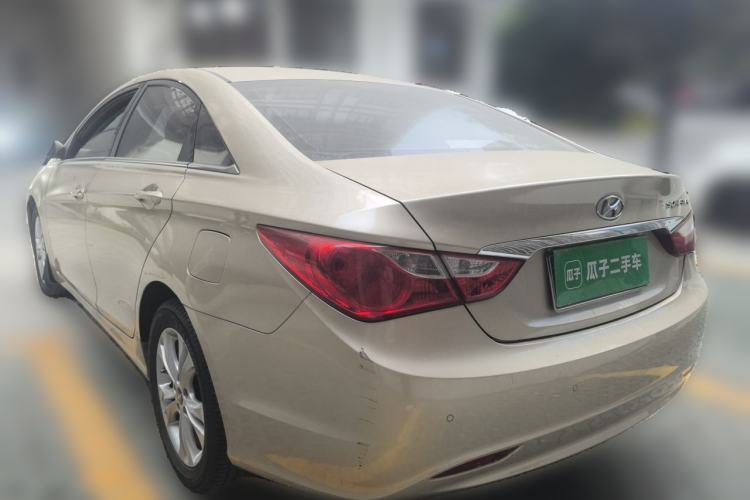 Used Hyundai Sonata 2011 2.0L Automatic Leading Edition Rear Left 45 Deg