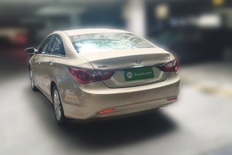 Used Hyundai Sonata 2011 2.0L Automatic Prestige Edition Rear Left 45 Deg