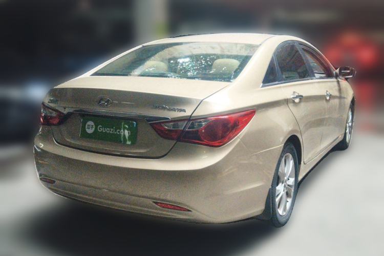 Used Hyundai Sonata 2011 2.0L Automatic Prestige Edition Rear Right 45 Deg