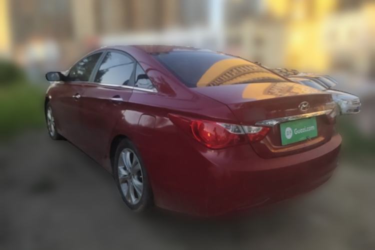 Used Hyundai Sonata 2011 2.0L Automatic Luxury Edition Rear Left 45 Deg