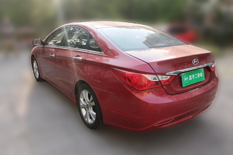Used Hyundai Sonata 2011 2.0L Automatic Luxury Edition Rear Left 45 Deg