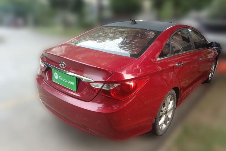 Used Hyundai Sonata 2011 2.0L Automatic Luxury Edition Rear Right 45 Deg