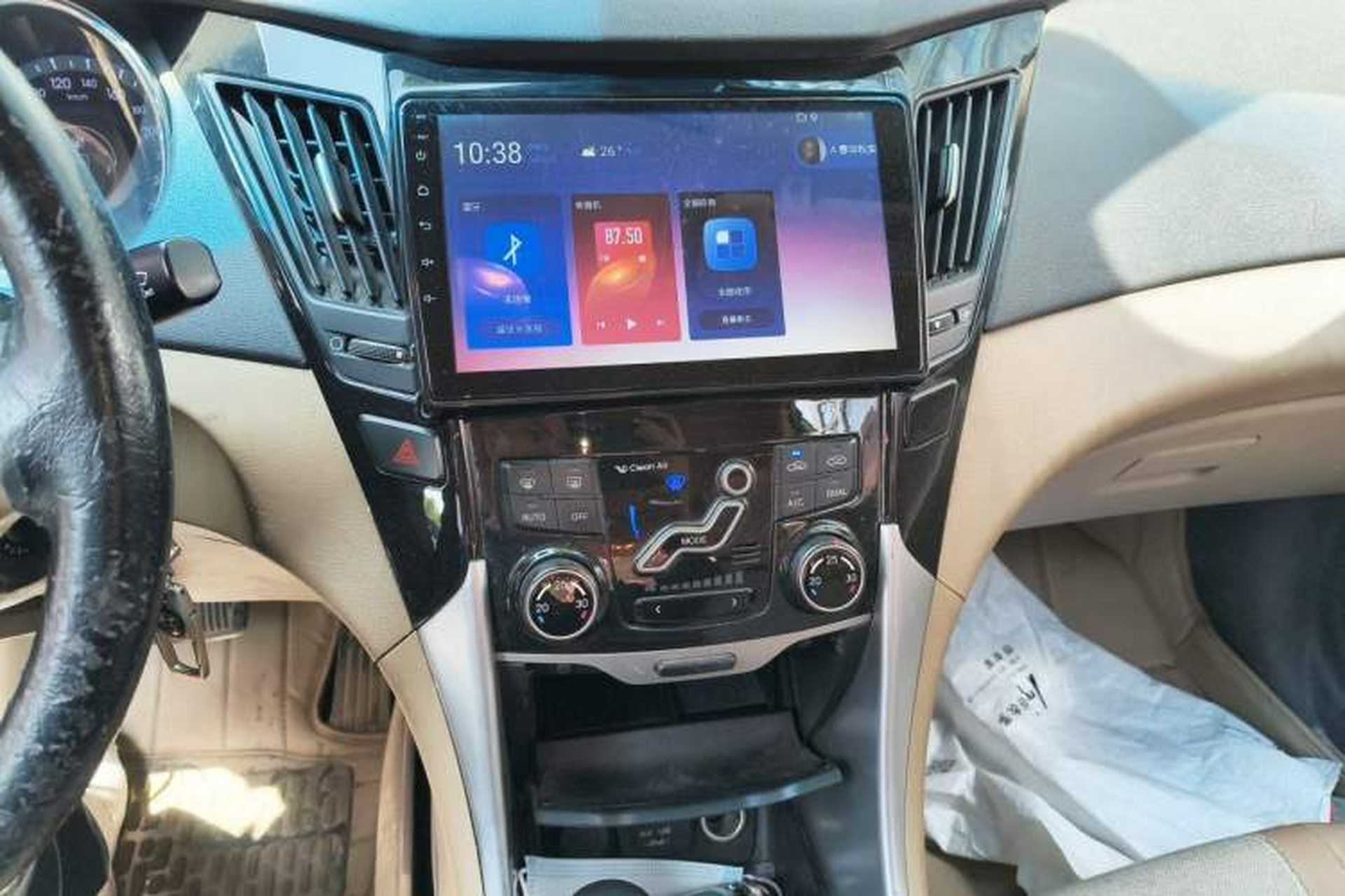 Used Hyundai Sonata 2011 2.0L Automatic Leading Edition Audio And AC Panel
