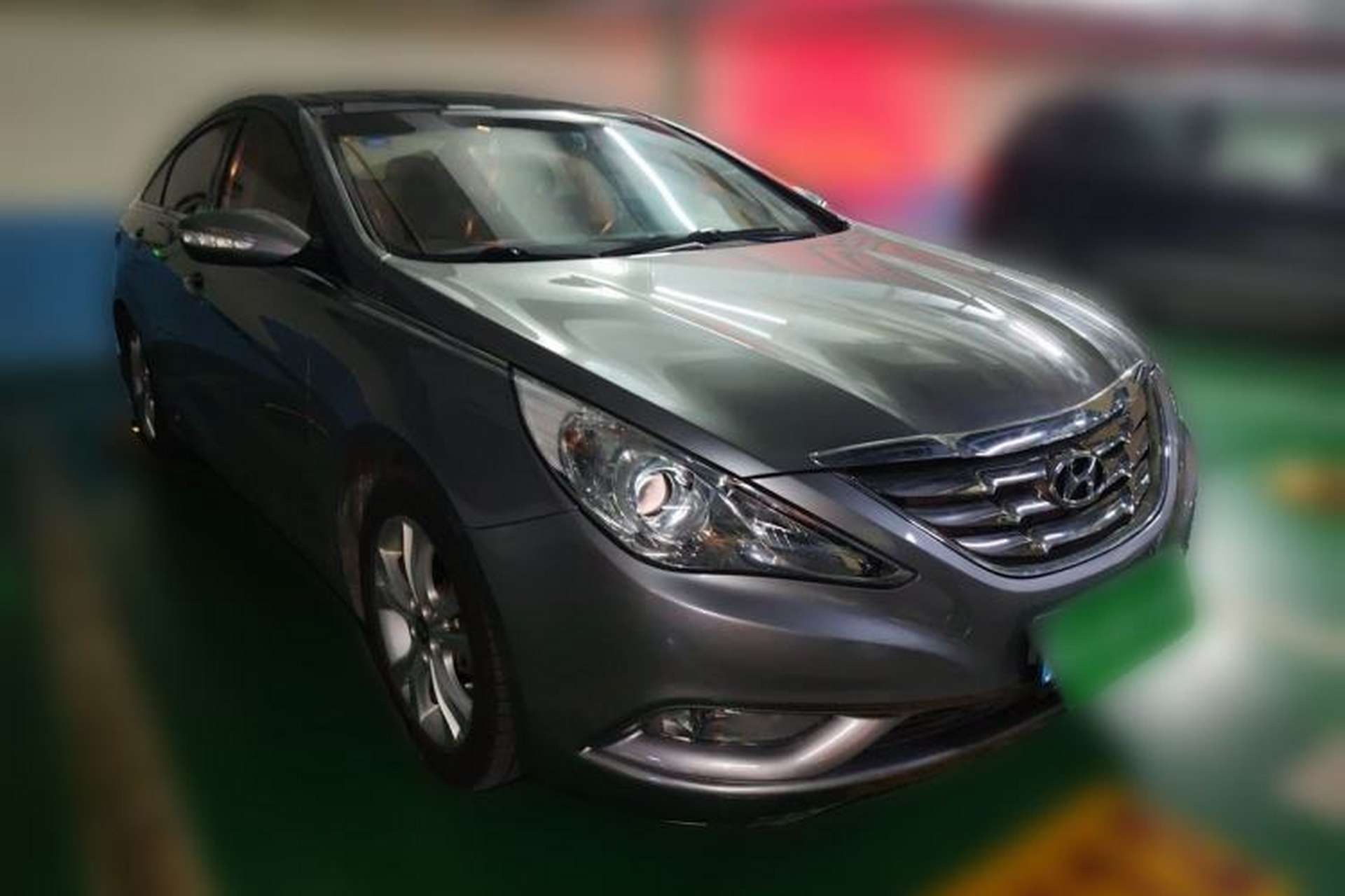Used Hyundai Sonata 2011 2.0L Automatic Luxury Edition Front Right 45 Deg