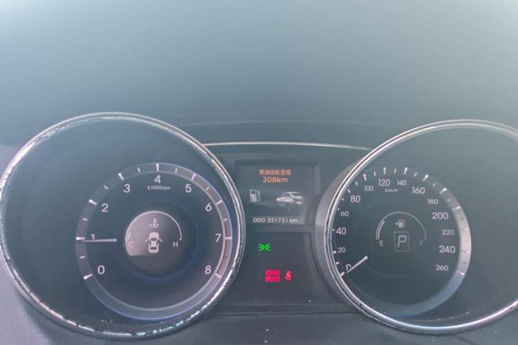 Used Hyundai Sonata 2011 2.0L Automatic Prestige Edition Instrument Cluster