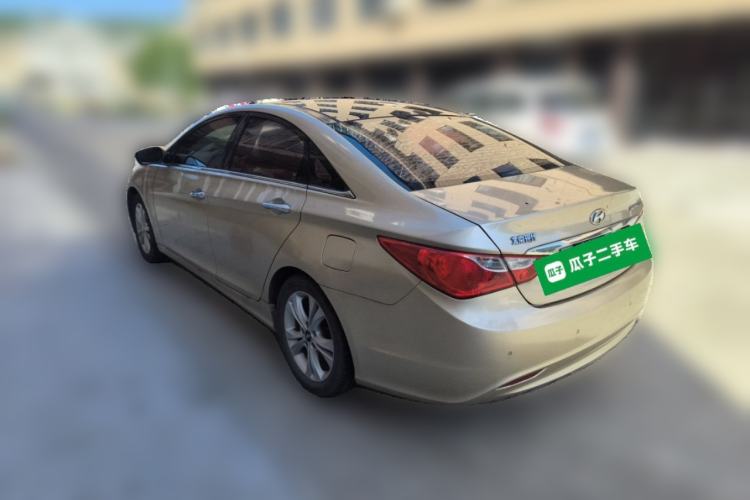 Used Hyundai Sonata 2011 2.0L Automatic Prestige Edition Rear Left 45 Deg