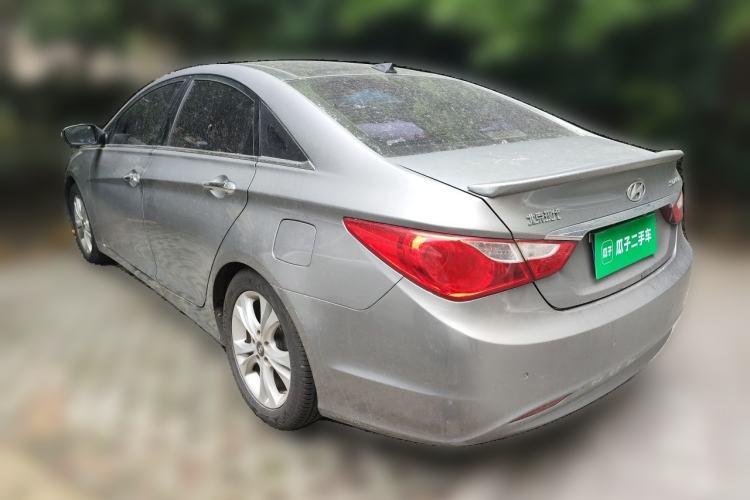 Used Hyundai Sonata 2011 2.0L Automatic Luxury Edition Rear Left 45 Deg