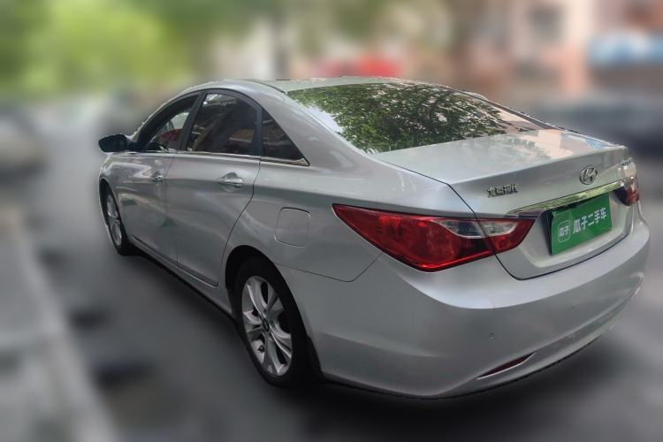Used Hyundai Sonata 2011 2.0L Automatic Luxury Edition Rear Left 45 Deg