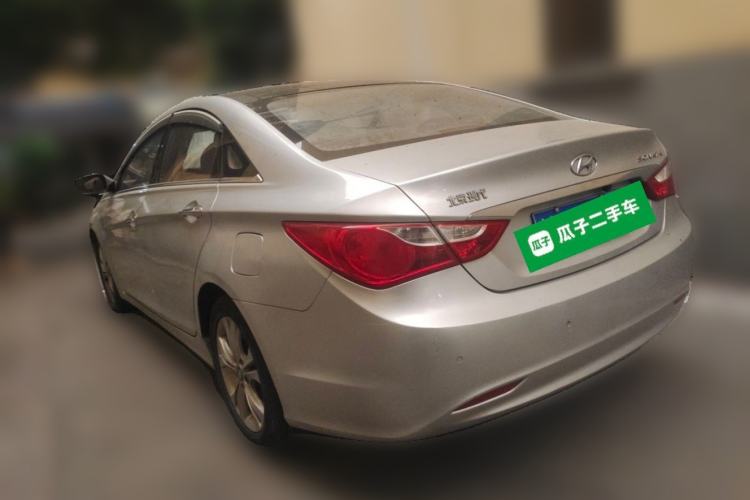 Used Hyundai Sonata 2011 2.0L Automatic Luxury Edition Rear Left 45 Deg