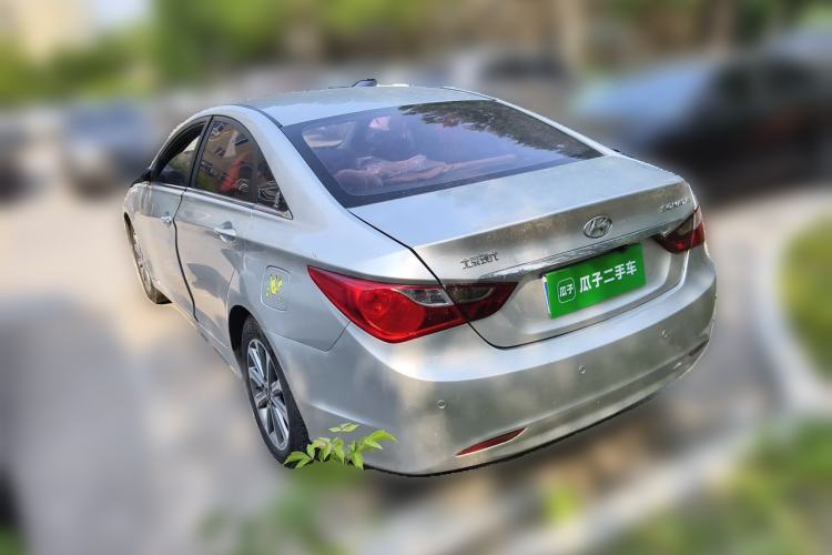 Used Hyundai Sonata 2011 2.0L Automatic Leading Edition Rear Left 45 Deg