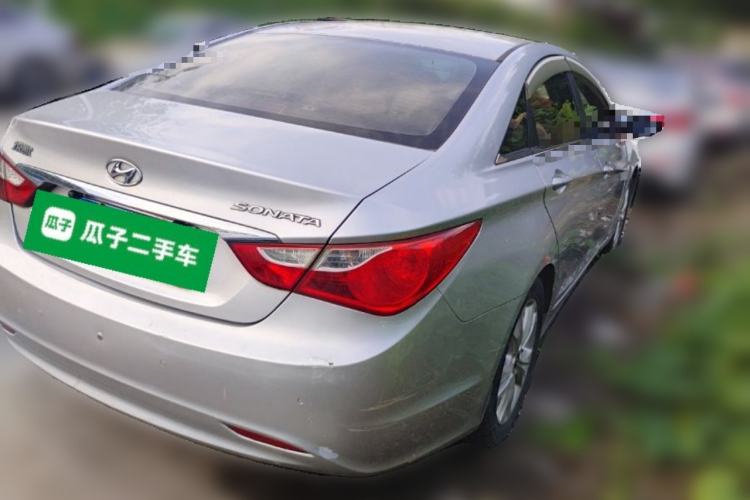 Used Hyundai Sonata 2011 2.0L Automatic Leading Edition Rear Right 45 Deg