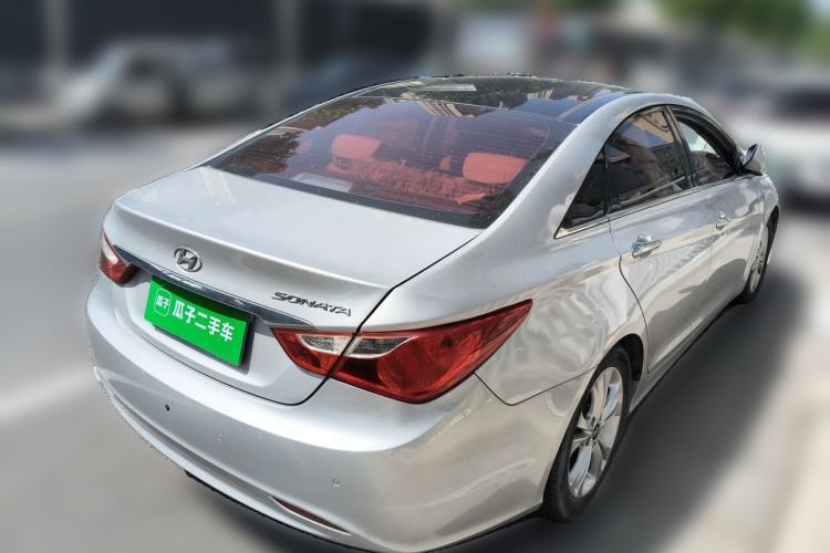 Used Hyundai Sonata 2011 2.0L Automatic Leading Edition Rear Right 45 Deg