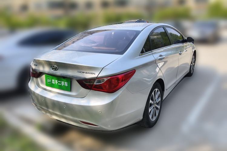 Used Hyundai Sonata 2011 2.0L Automatic Leading Edition Rear Right 45 Deg