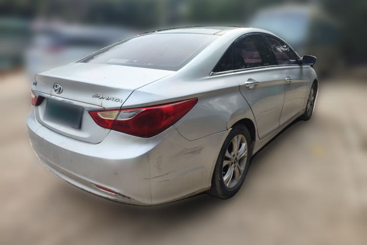 Used Hyundai Sonata 2011 2.0L Automatic Luxury Edition Rear Right 45 Deg