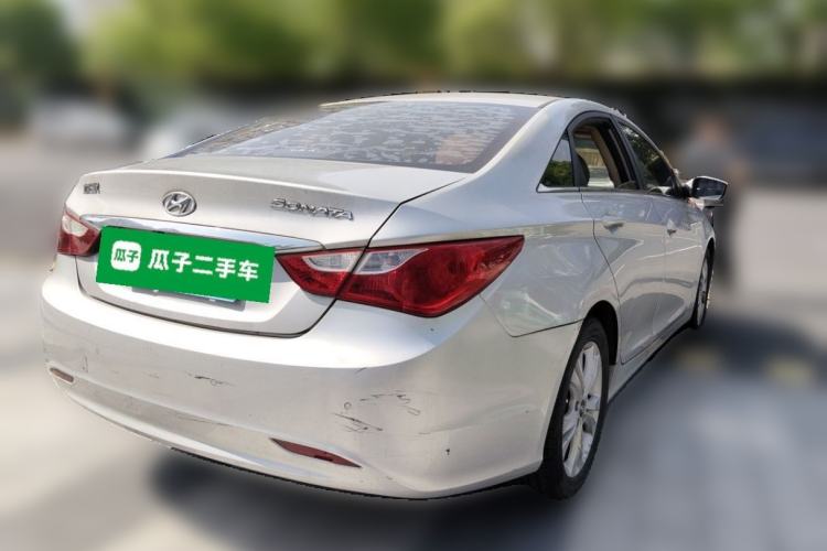 Used Hyundai Sonata 2011 2.0L Automatic Leading Edition Rear Right 45 Deg