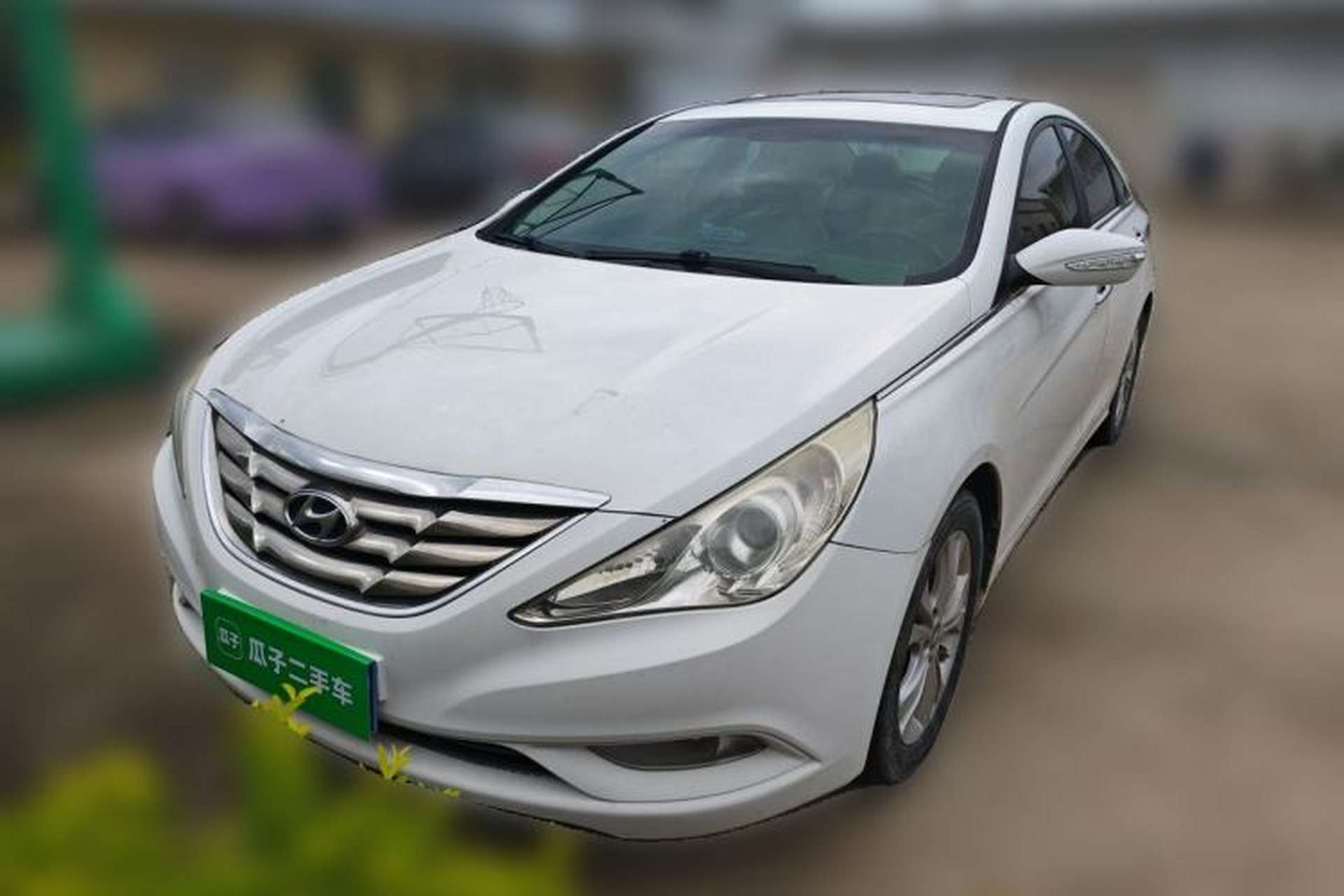 Used Hyundai Sonata 2011 2.0L Automatic Luxury Edition Front Left 45 Deg