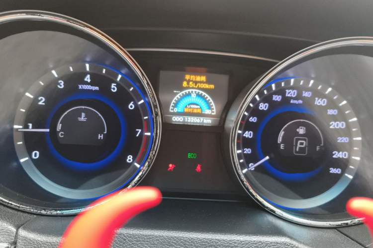 Used Hyundai Sonata 2011 2.0L Automatic Luxury Edition Instrument Cluster