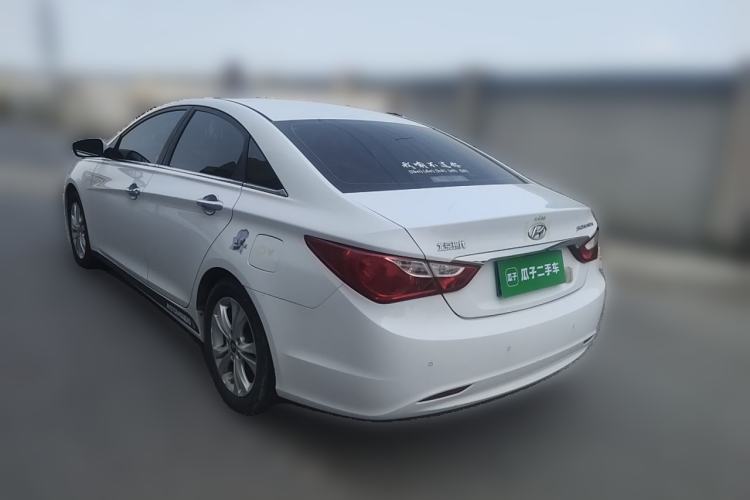 Used Hyundai Sonata 2011 2.0L Automatic Luxury Edition Rear Left 45 Deg