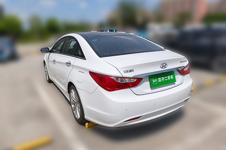 Used Hyundai Sonata 2011 2.0L Automatic Prestige Edition Rear Left 45 Deg