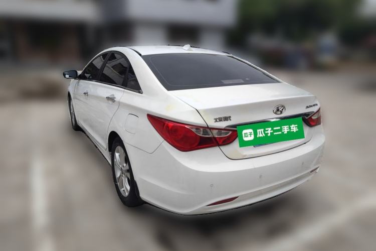 Used Hyundai Sonata 2011 2.0L Automatic Prestige Edition Rear Left 45 Deg