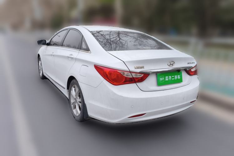 Used Hyundai Sonata 2011 2.0L Automatic Fashion Edition Rear Left 45 Deg